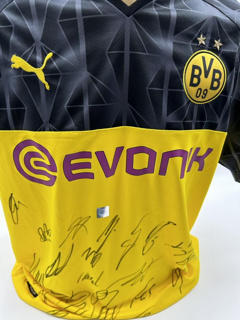 BVB Trikot 2019/2020 team signed Borussia Dortmund Coa Neu Puma XL