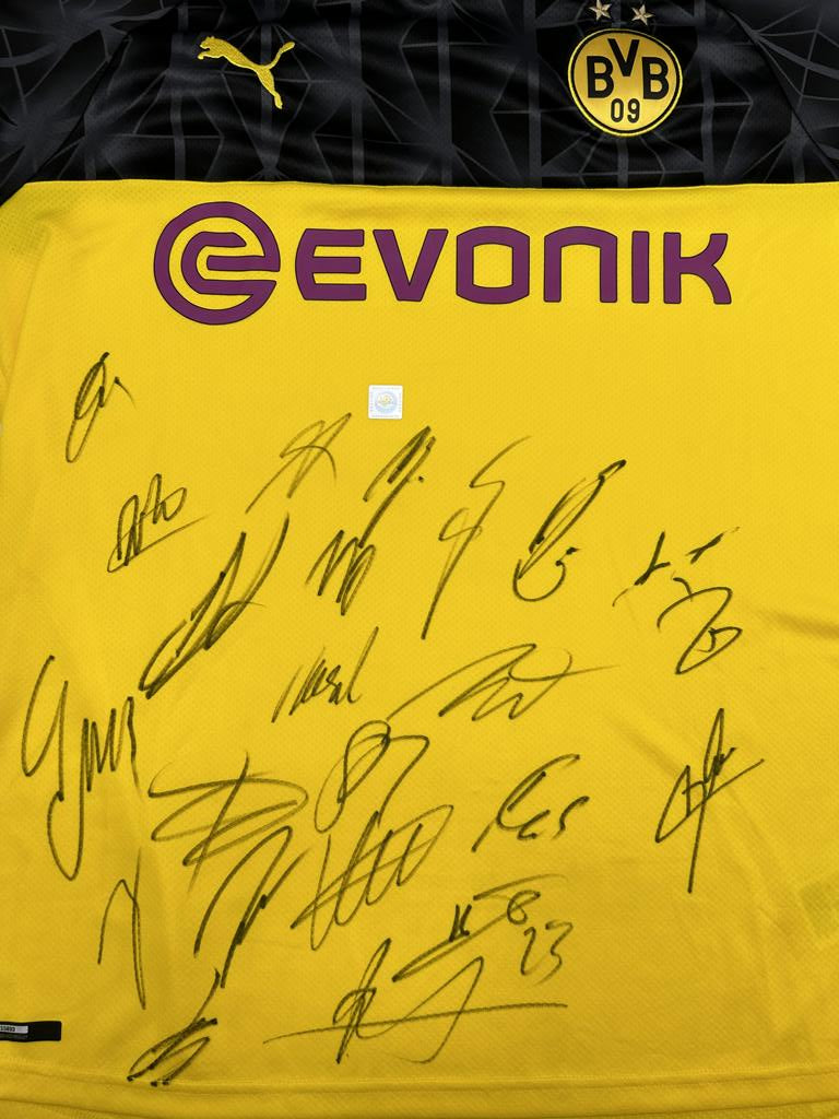 BVB Trikot 2019/2020 Teamsigniert Borussia Dortmund COA Neu Puma XL