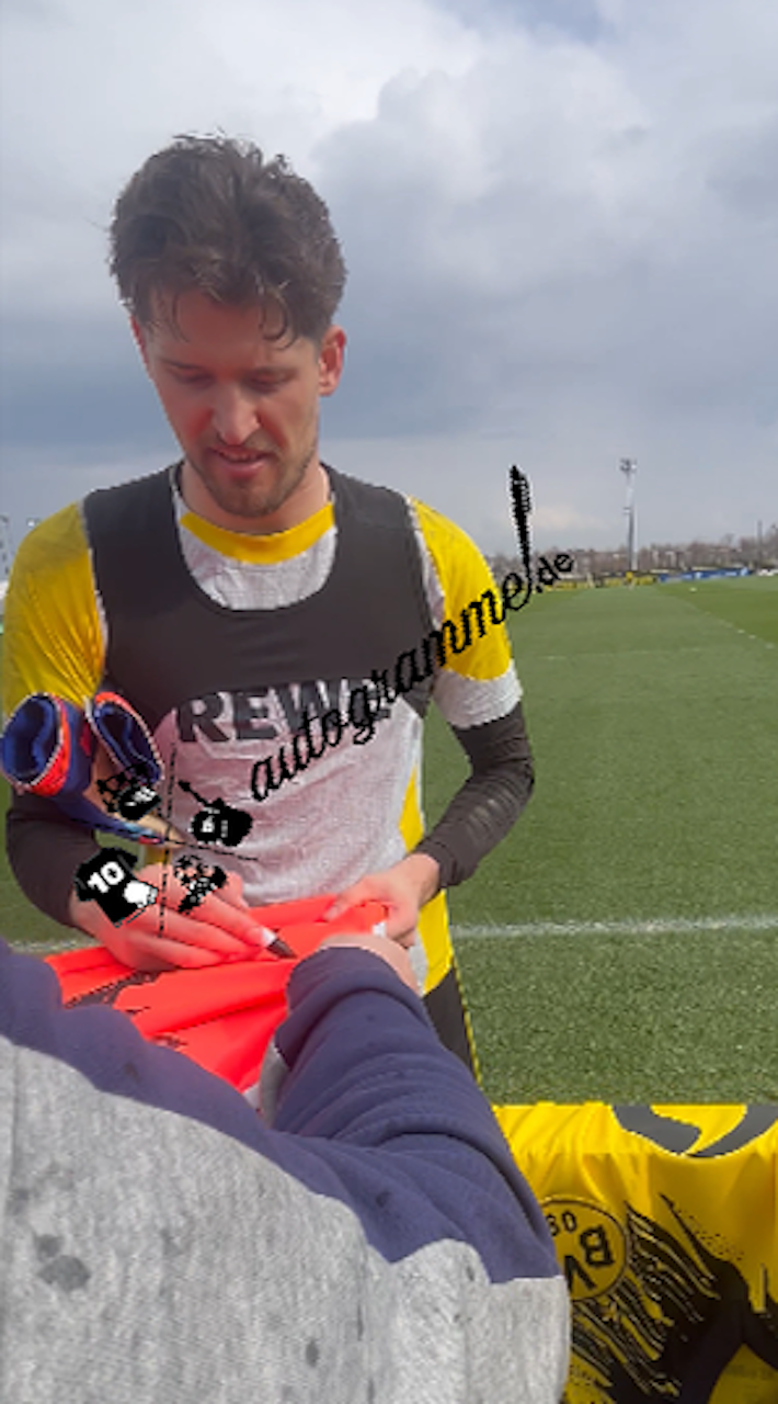 Borussia Dortmund Saison 25/26 TW Trikot Gregor Kobel signiert BVB Puma L