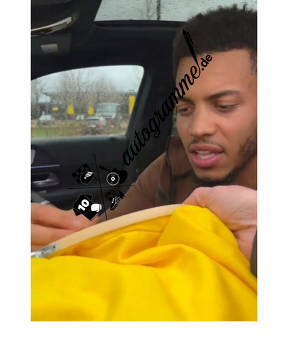 Borussia Dortmund jersey felix nmecha signed BVB autograph PUMA 3XL