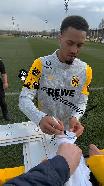 DFB Trikot Felix Nmecha signiert Autogramme Adidas COA neu XL