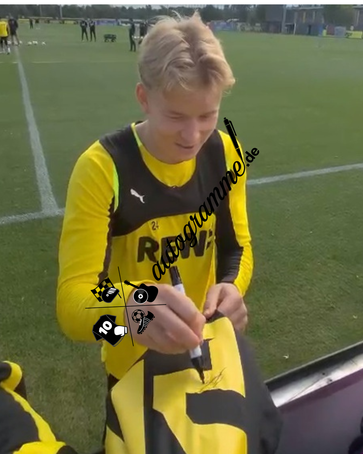 Borussia Dortmund Trikot Daniel Svensson COA BVB Puma neu M 26/27