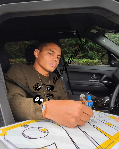 FC Chelsea Trikot Thiago Silva signiert Autogramm Nike S