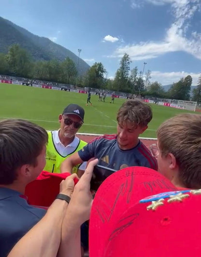 Bayern München T-Shirt Tom Bischof signiert Autogramme FCB XL