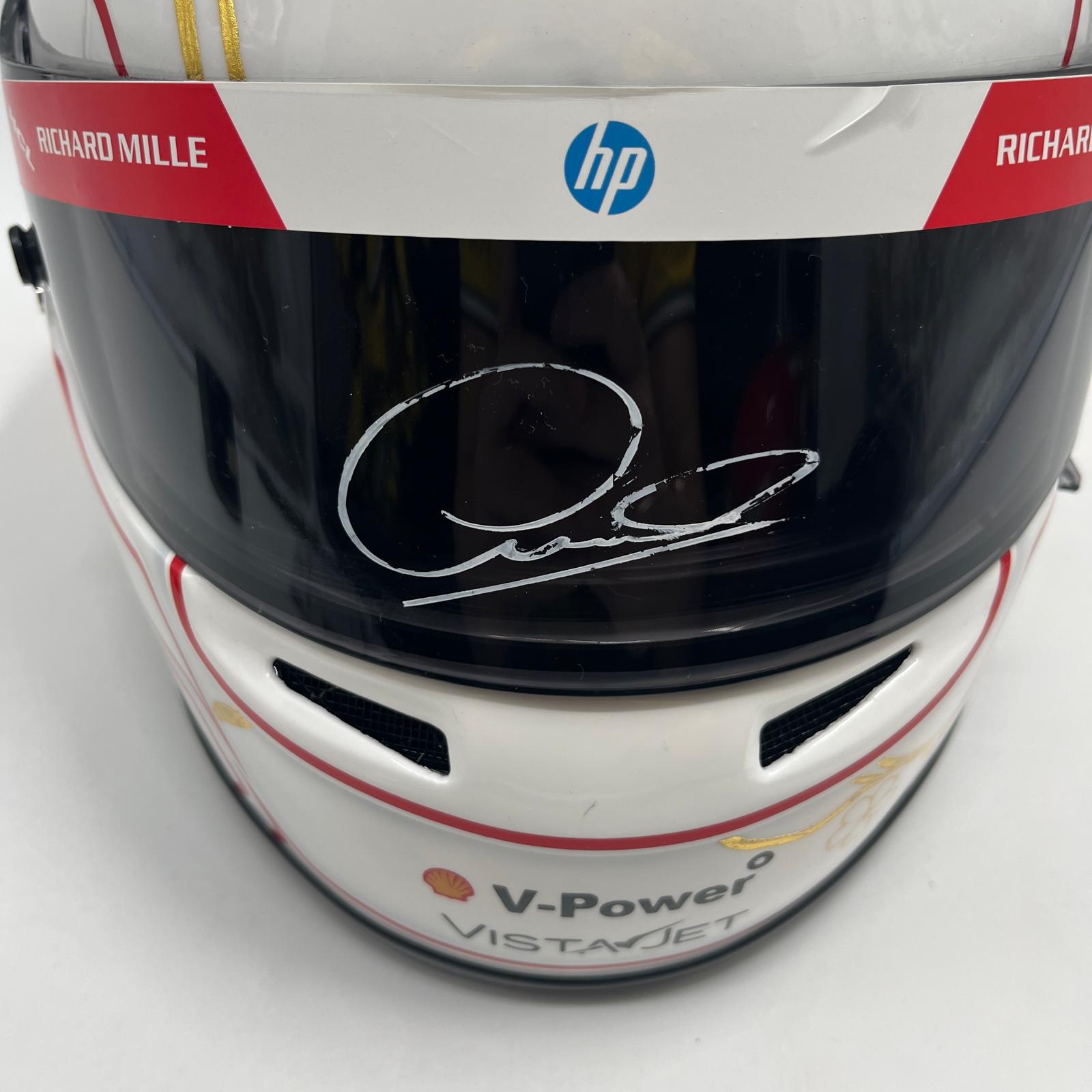 Lewis Hamilton Formel 1 Helm Unterschrift und Echtheitszertifikat 1:1