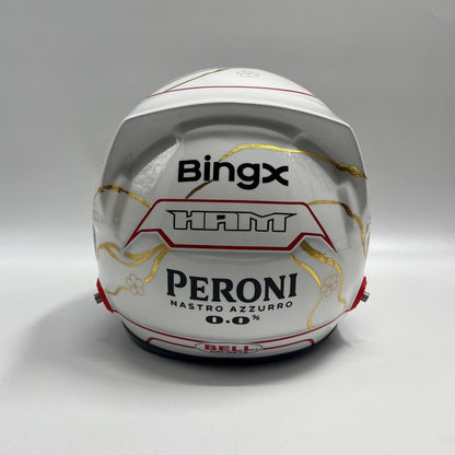 Lewis Hamilton Formel 1 Helm Unterschrift und Echtheitszertifikat 1:1