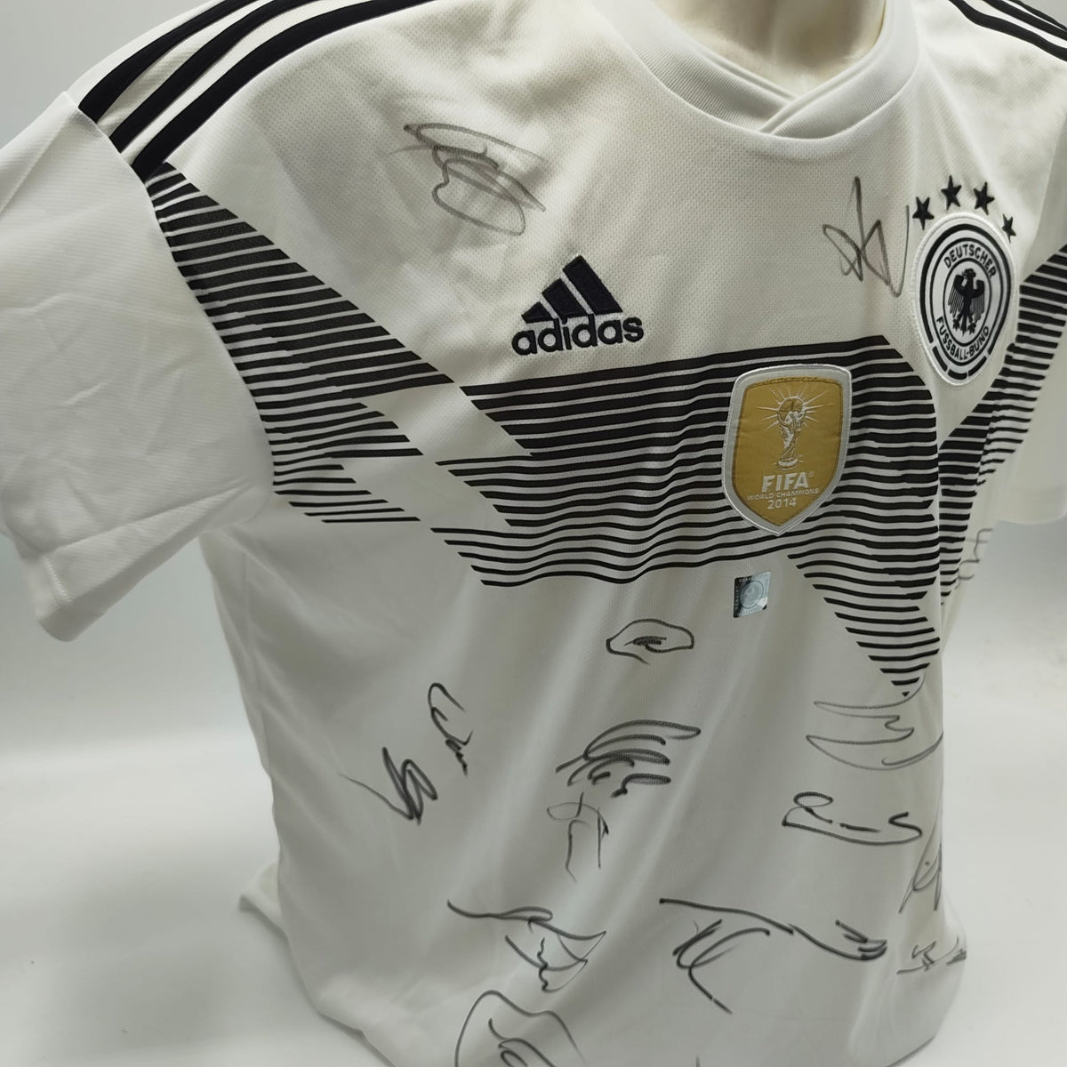 Deutschland Trikot WM 2018 Teamsigniert DFB Adidas XL