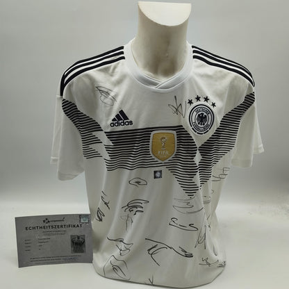 Deutschland Trikot WM 2018 Teamsigniert DFB Adidas XL