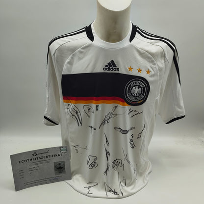 Deutschland Trikot EM 2008 Teamsigniert DFB L Adidas