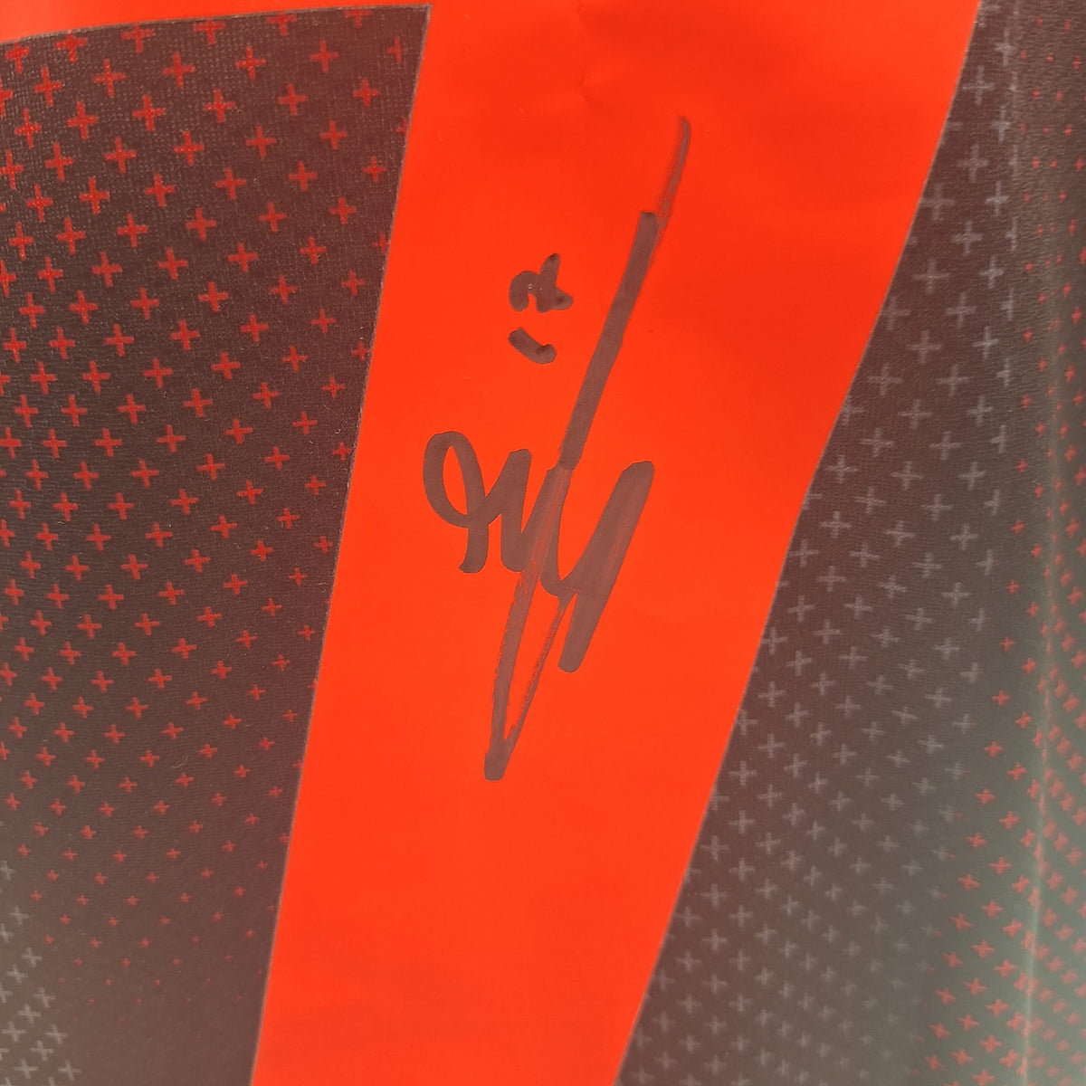 Bayer Leverkusen Trikot 2025/2026 Eliesse Ben Seghir signiert New Balance COA Autogramm L