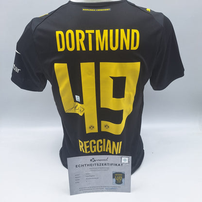 Borussia Dortmund Trikot Luca Reggiani COA BVB Puma neu S 26/27