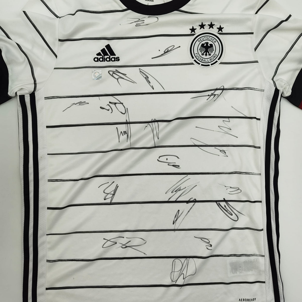 Deutschland Trikot EM 2021 Teamsigniert DFB Fußball Autogramm Adidas L
