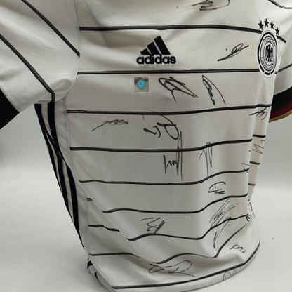 Deutschland Trikot EM 2021 Teamsigniert DFB Fußball Autogramm Adidas L