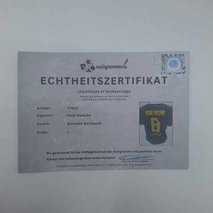 Borussia Dortmund Trikot Felix Nmecha COA BVB Puma neu L 26/27