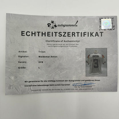 DFB Trikot WM 2026 Waldemar Anton signiert Autogramme Adidas COA neu L