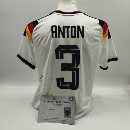 DFB Trikot WM 2026 Waldemar Anton signiert Autogramme Adidas COA neu L