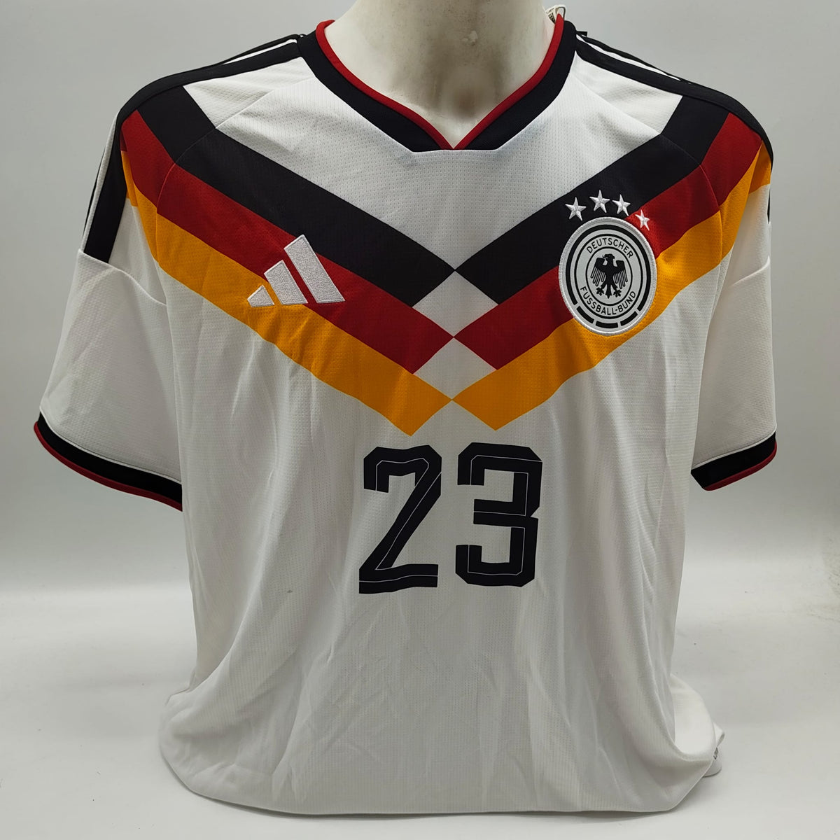 DFB Trikot WM 26, Felix Nmecha signiert Autogramm Adidas COA neu XL