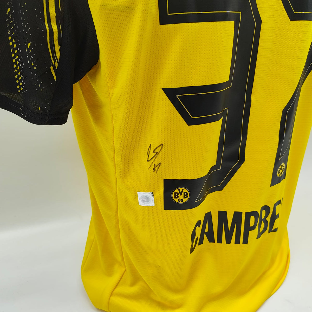 Borussia Dortmund Trikot 25/26 Cole Campbell signiert BVB Puma M