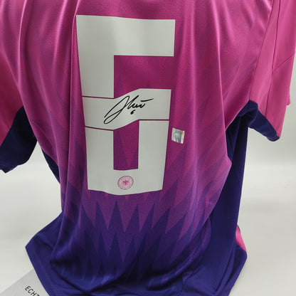 DFB Trikot EM 2024 Joshua Kimmich signiert Adidas Autogramm XL