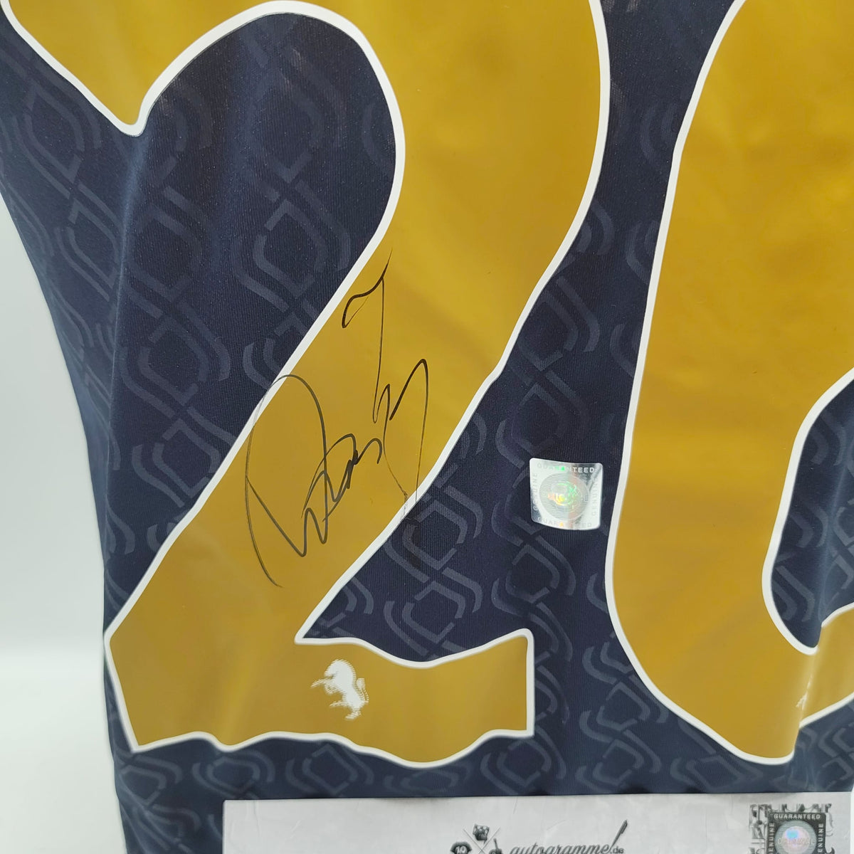Juventus Turin Trikot 24/25 Douglas Luiz signiert Autogramm Adidas neu S
