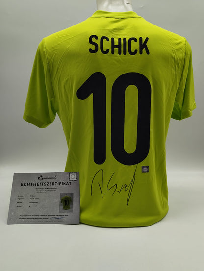 Tschechien 2020 Trikot Patrik Schick signiert Autogramm neu  COA M