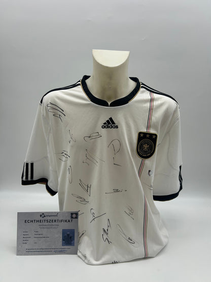 Germany jersey World Cup 2010 team signed autograph adidas football DFB size 2xl