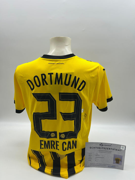 Borussia Dortmund Trikot BVB Emre Can signiert  Autogramm Puma M