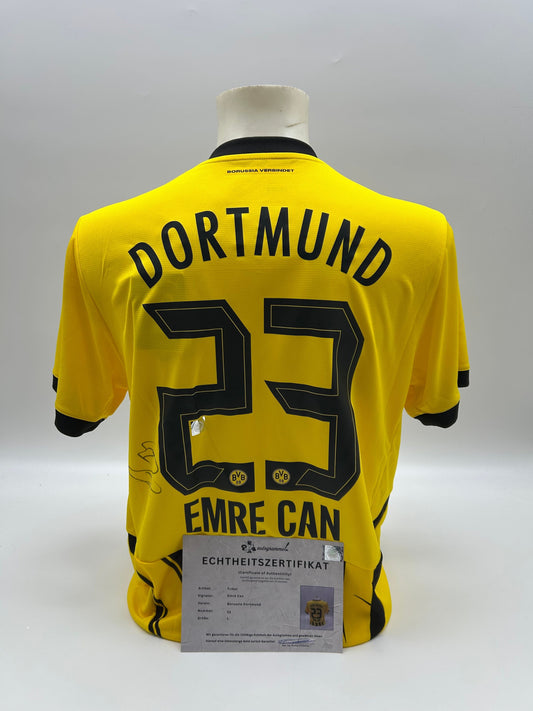 Borussia Dortmund Trikot Emre Can signiert  BVB  Autogramm Puma L