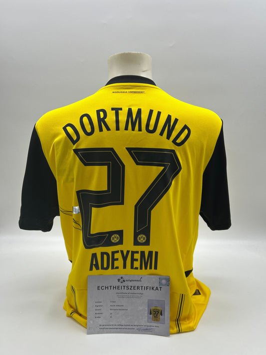 Borussia Dortmund jersey Karim Adeyemi signed BVB PUMA autograph new XL
