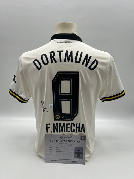 Borussia Dortmund jersey Felix Nmecha signed BVB Puma M