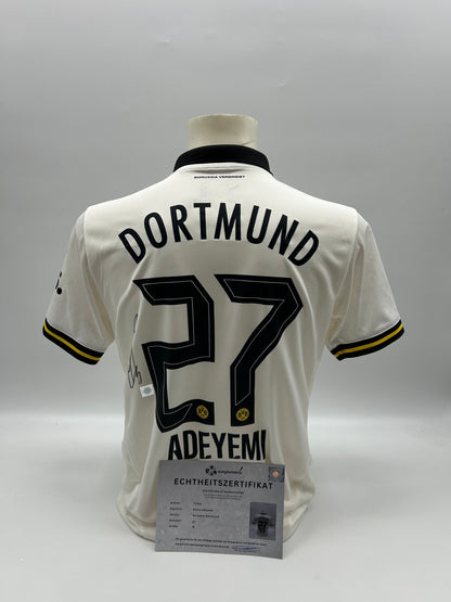 Borussia Dortmund Trikot Karim Adeyemi signiert  BVB Autogramm Puma M