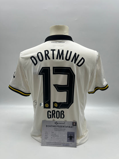 Borussia Dortmund jersey pascal large signed autograph puma l