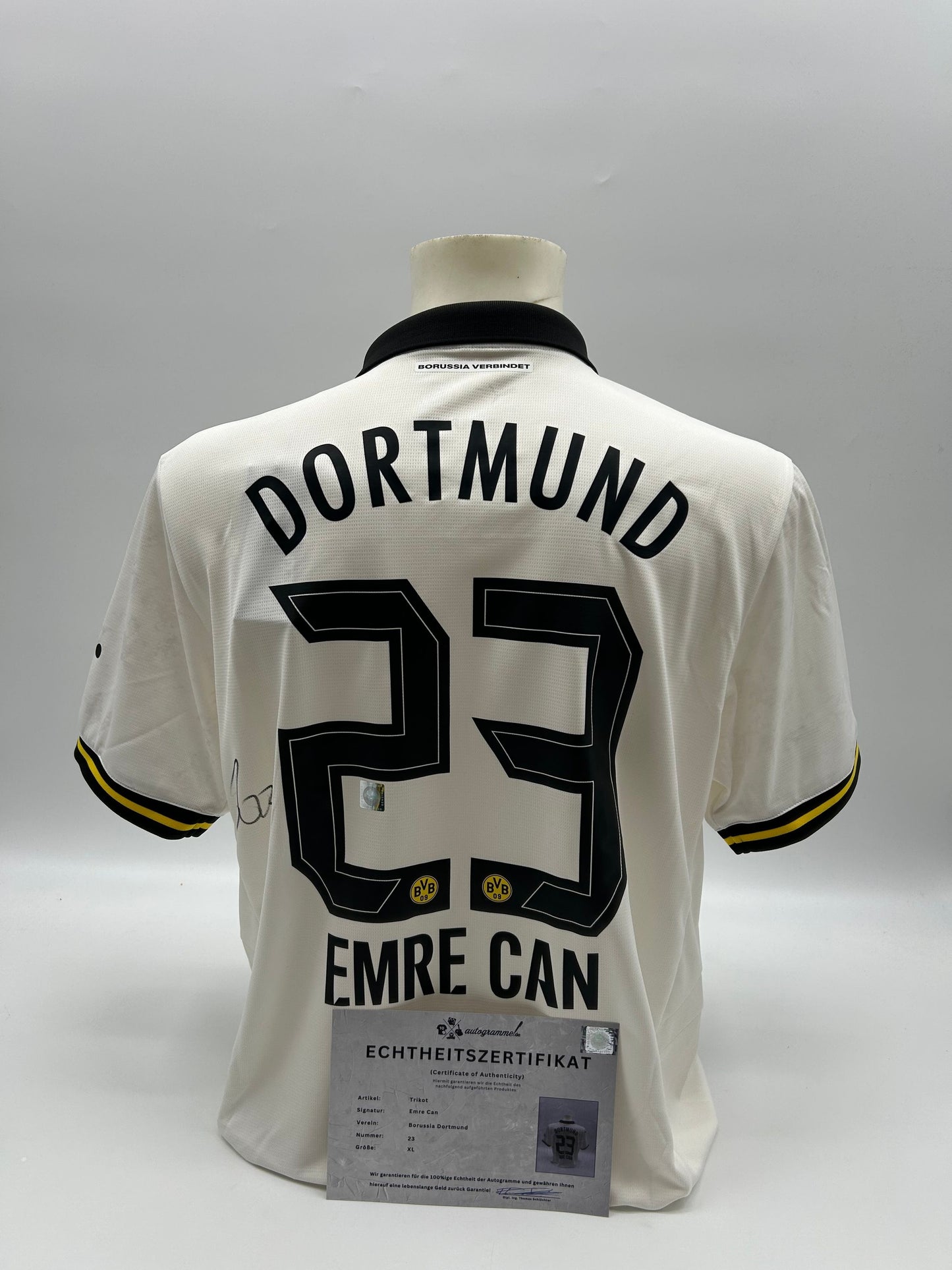 Borussia Dortmund Trikot Emre Can signiert  BVB  Autogramm Puma XL