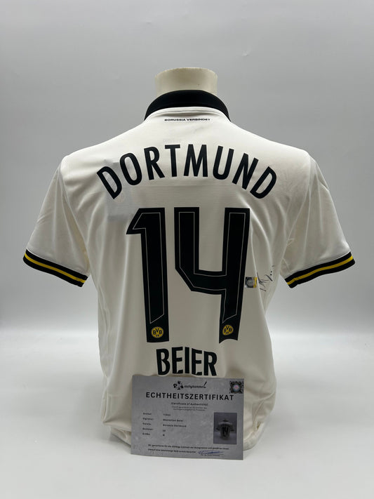 Borussia Dortmund jersey Maximilian Beier signed BVB Puma M