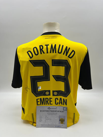Borussia Dortmund jersey signed Emre Can BVB Autogram Puma XL
