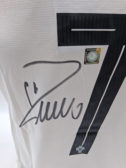 Portugal Trikot Cristiano Ronaldo signiert Autogramm Fußball COA S