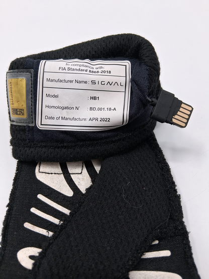 George Russell original worn driver gloves England Formula 1