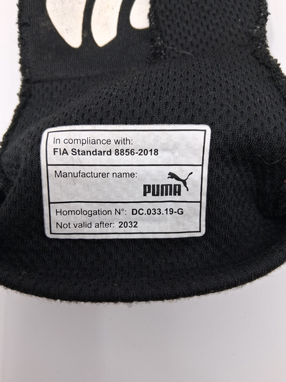 Lewis Hamilton original worn driver gloves England Formula 1