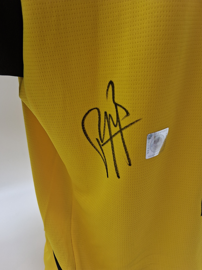 Borussia Dortmund jersey pascal large signed autograph bvb puma l