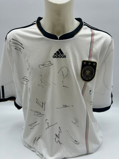 Germany jersey World Cup 2010 team signed autograph adidas football DFB size 2xl