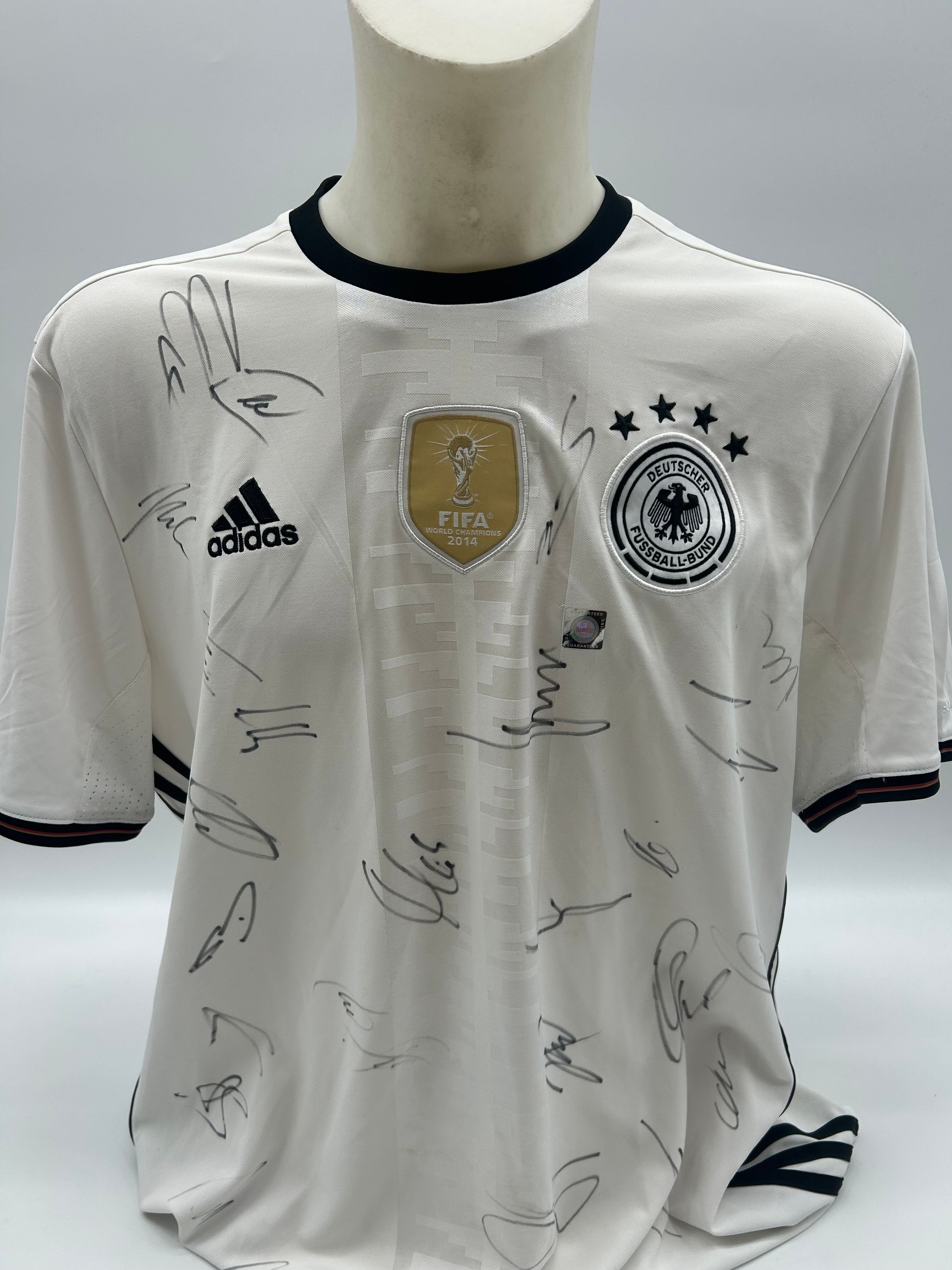 Germany jersey em 2016 team signed DFB football coa adidas autograph XL
