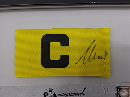 Marco Reus captain's armband signed in a frame LA Galaxy autograph COA