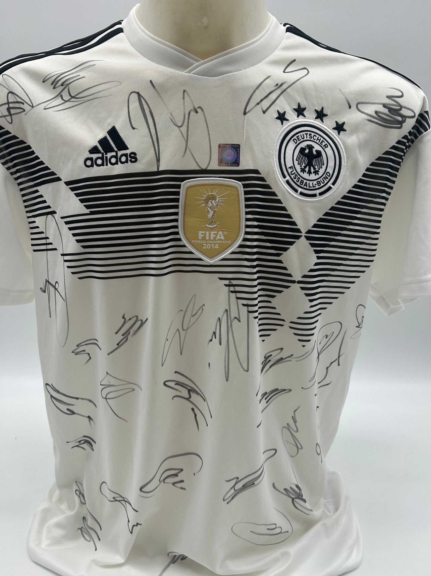 Deutschland Trikot WM 2018 Teamsigniert COA Adidas DFB Fußball Autogramm L