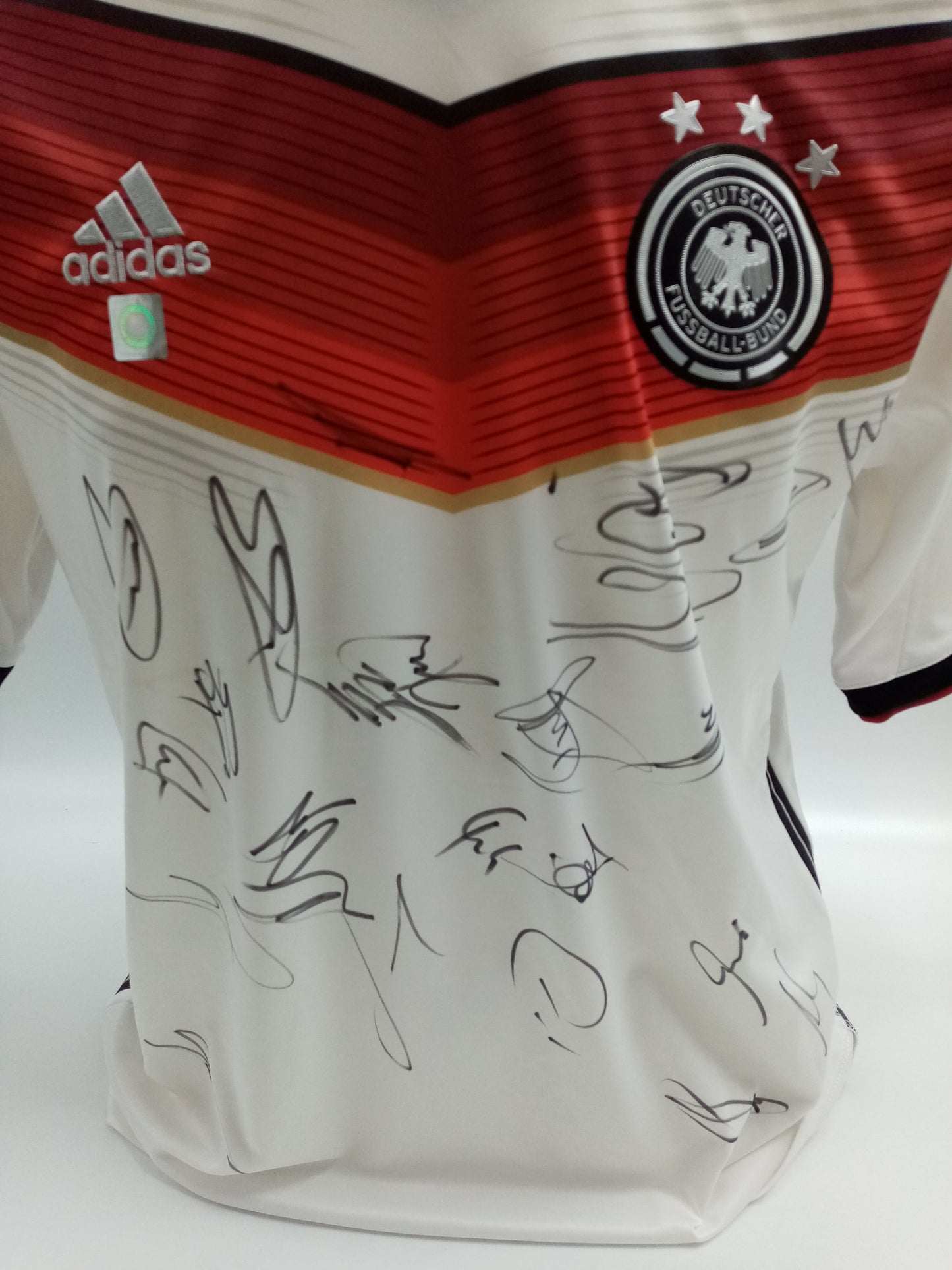 Deutschland Trikot WM 2014 Teamsigniert Fußball DFB Weltmeister Adidas COA M