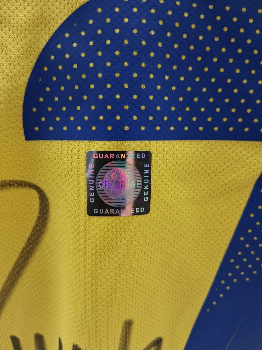 Al Nassr FC Trikot Cristiano Ronaldo signiert Autogramm COA Fußball M