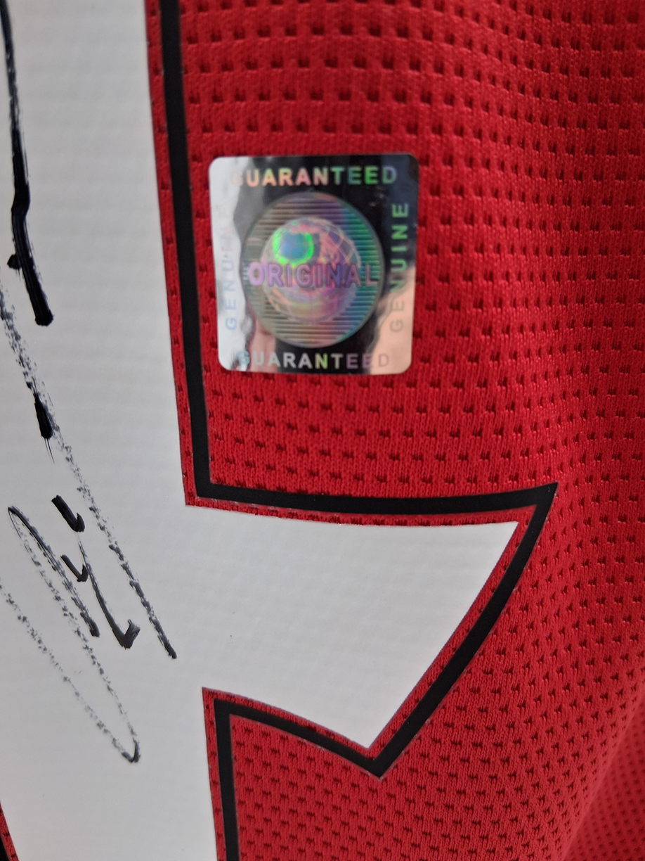 Manchester United Trikot Alejandro Garnacho signiert Autogramm Adidas COA S