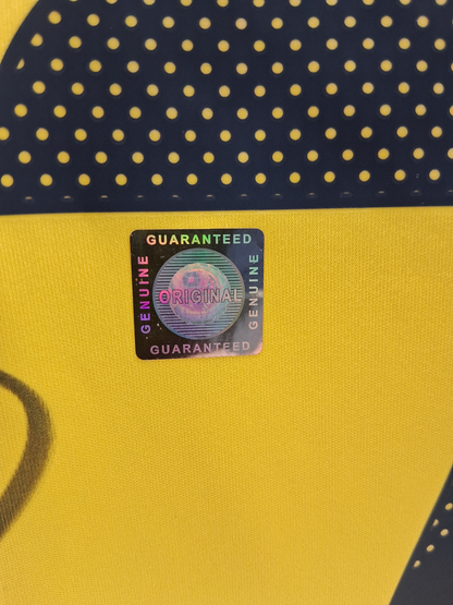 Al Nassr FC Jersey 25/26 Cristiano Ronaldo signed autograph football COA L