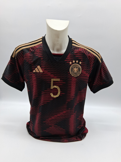 DFB jersey Thomas Helmer signed Germany DFB Autogram Adidas M