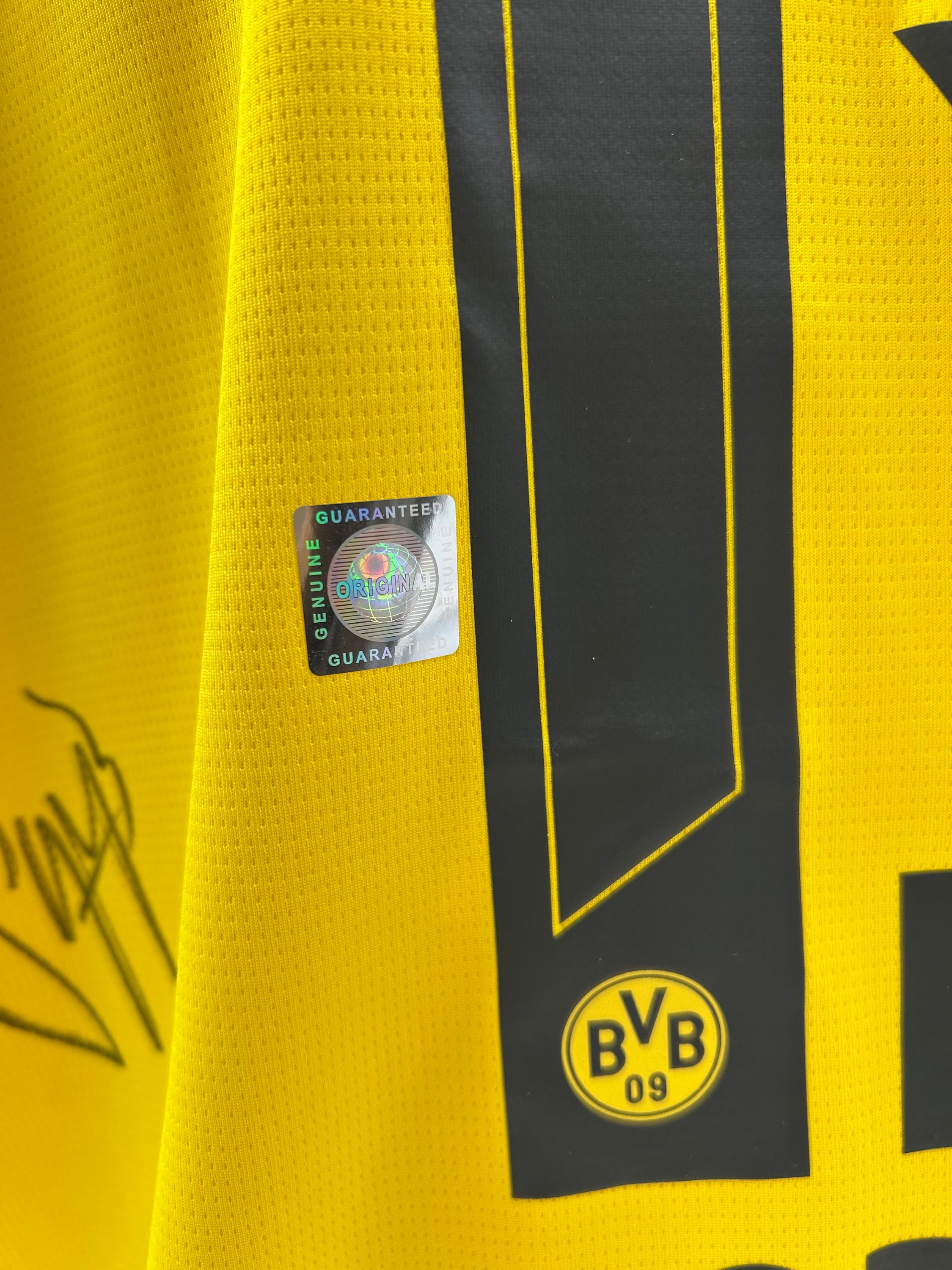 Borussia Dortmund jersey pascal large signed autograph puma XL