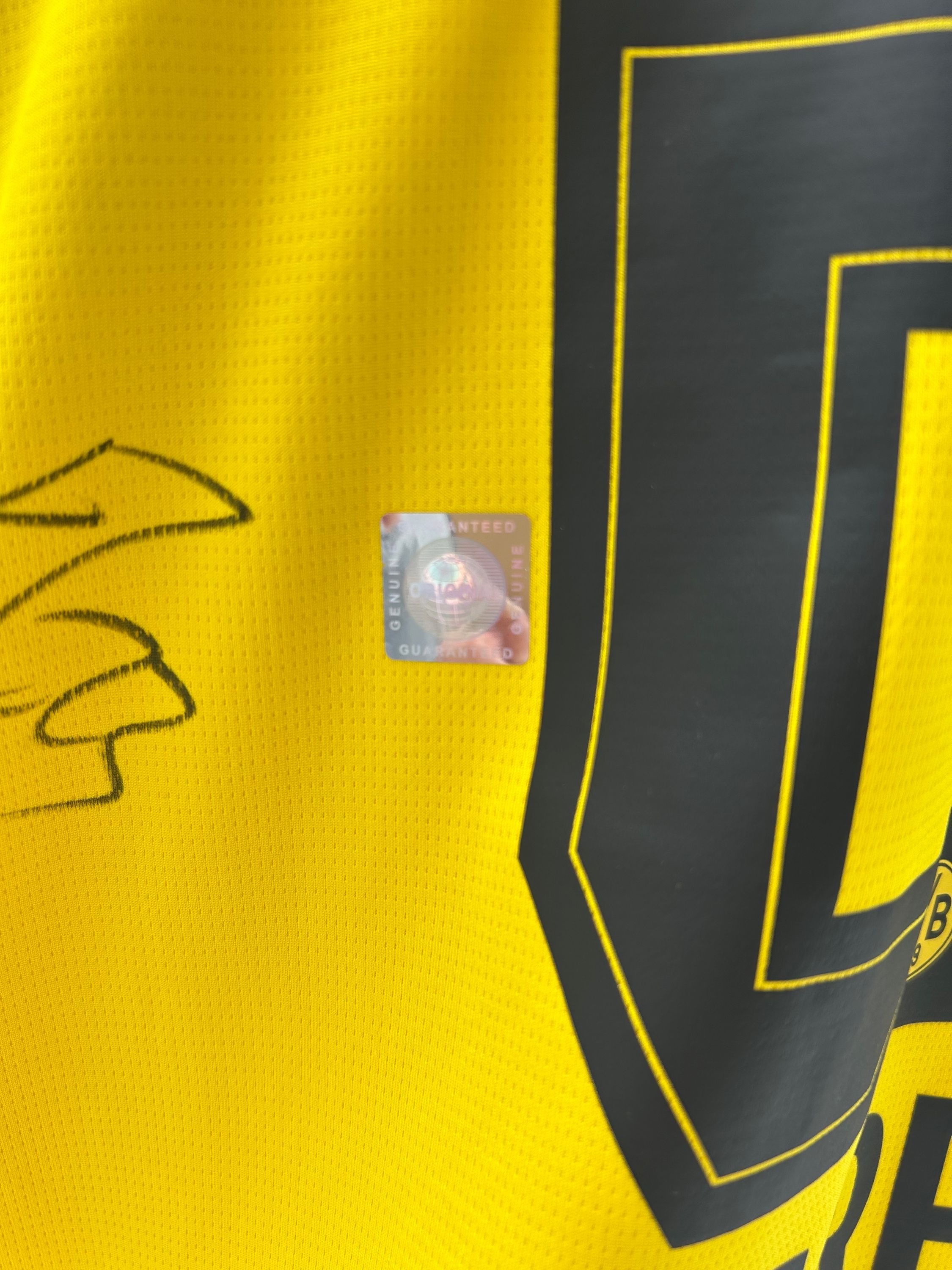 Borussia Dortmund jersey signed by Emre Can, autographed BVB Puma XL